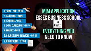 Study in France ESSEC Master in Management Application [upl. by Vitalis583]