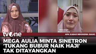 Viral Artis Mega Aulia Nangis Minta Sinetronnya Tak Ditayangkan  AKIS tvOne [upl. by Stulin]