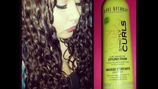 Marc Anthony Strictly Curls Styling Foam  Review [upl. by Maxa882]