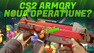 ARMORY UPDATE in CS2  NOUA OPERATIUNE CHARMS SKINURI PASS [upl. by Oremodlab]