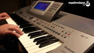 Technics KN 6000 keyboard bij Oostendorp Muziek [upl. by Ethelinda]