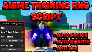 NEW OP Anime Training RNG Script Pastebin  ROBLOX Auto Collect Potions [upl. by Ylrae]