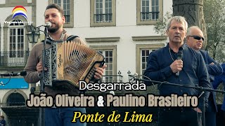 Desgarrada  João Oliveira amp Paulino Brasileiro  Bacalhau de Cebolada  Ponte de Lima [upl. by Schaefer476]