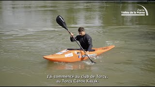 Découvrez le kayak cross une nouvelle discipline des Jeux Olympiques avec Vincent [upl. by Savadove]