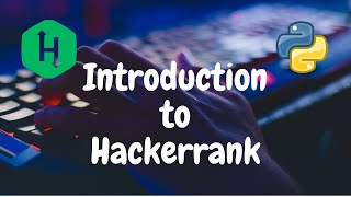 01  Introduction to Hackerrank  Hackerrank Solution  Problem Solving [upl. by Arahset]