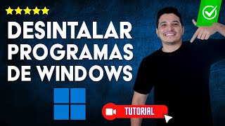 Cómo DESINSTALAR PROGRAMAS de WINDOWS 1110 por COMPLETO 💻 Mi Pc no me deja🚫 [upl. by Ramahs306]