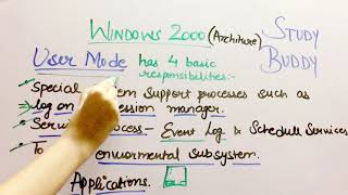 Windows 2000 Features and Architecture  Difference between Windows NT and 2000 [upl. by Odnesor182]