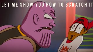 Darkseid vs Thanos  Cartoon Beatbox Battles REUPLOAD [upl. by Refinnaj]