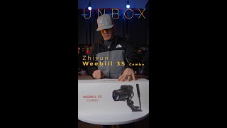 Unboxing the Zhiyun Weebill 3S Combo Whats Inside [upl. by Mensch]