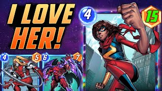 Ms Marvel might be INSANE in this Omega Onslaught deck [upl. by Huntley888]