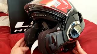 LS2 Valiant Helmet Unboxing and Mini Review [upl. by Hescock]