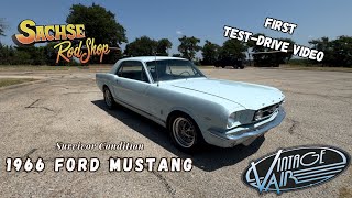 1966 Ford Mustang  Holley Sniper Review  Vintage Air Review  Test Drive [upl. by Hayashi]