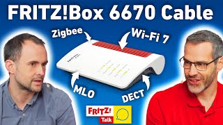 WiFi 7 mit der FRITZBox 6670 Cable  FRITZ Talk [upl. by Namron]