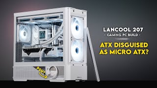 The Lian Li Lancool 207 Changes Things…  All White RTX 4070 Ti Super Gaming PC Build [upl. by Ardin]