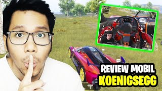 REVIEW MOBIL SULTAN KOENIGSEGG SEHARGA 16 JUTA  PUBG MOBILE [upl. by Martin]