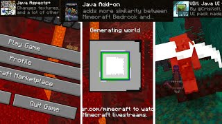 JAVA ADDON FOR MCPE 114116 [upl. by Girvin]