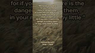 quotQuotes by Samuel Beckett 2quot [upl. by Josy]