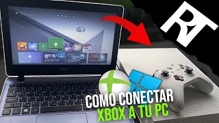 Como conectar Xbox a PC  Cómo conectar el Xbox a la computadora [upl. by Yartnod]