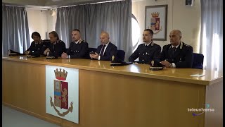 FROSINONE Nuovo assetto dirigenziale in Questura del 11112024 [upl. by Ahsata429]