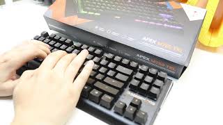 Тест шума SteelSeries Apex M750 TKL [upl. by Nikoletta577]