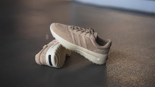 Adidas x Fear of God Athletics Los Angeles Runner quotClayquot Review amp OnFeet [upl. by Elocan]