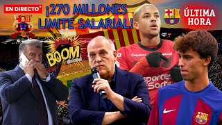 💣 TEBAS quotSI EL BARÇA VENDIESE A UN JUGADOR FRANQUICIA SOLUCIONARÍA SUS PROBLEMASquot🔥LIMITE SALARIAL [upl. by Erdnaek]