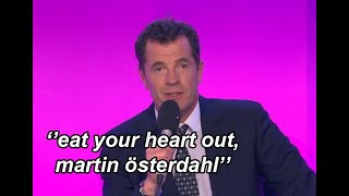 the dutch eurovision commentator reacting to martin österdahl getting booed [upl. by Meriel]