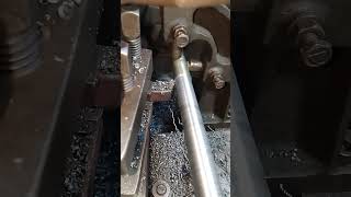 Lathe machine mein shafting youtubeshorts shortsvideo ytshortsvideo [upl. by Murrell787]