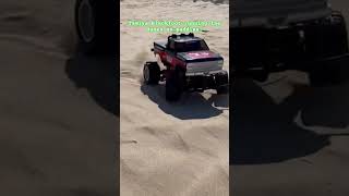 Tamiya Blackfoot with 135 brushless at the dunes rccar [upl. by Rozanne]