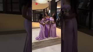 Nice bridesmaid dress lisasuniquechannel4599 [upl. by Kucik]