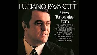 Luciano Pavarotti ⁞ Boito Mefistofele  quotOgni mortal misterGiunto sul passo estremoquot [upl. by Ahsinra]