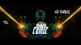 VJ BANG Vídeo Mapping na Comic Trance [upl. by Ravens205]