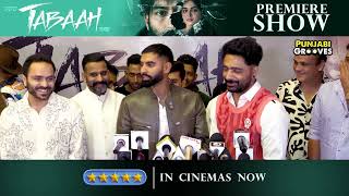 Tabaah  Movie Premiere  Parmish Verma  Wamiqa Gabbi  Dheeraj Kumar  Punjabi Grooves [upl. by Nosac]