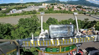 Mondial Capriolo No Limit XXL Thurner Salzburg Dult 2022 POV Onride [upl. by Gine553]