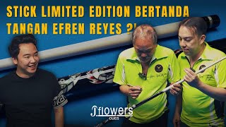 STICK BILLIARD DITAWAR SEHARGA MOBIL MEWAH  DITANDA TANGANI EFREN REYES [upl. by Anhpad]