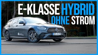 Mythos oder doch die Wahrheit 100km EKlasse Hybrid OHNE Strom 🚫🔋 4k [upl. by Ainiger]