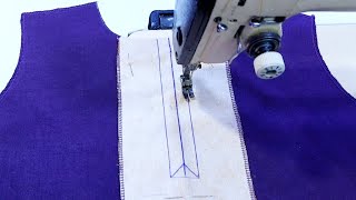 Sewing Technique for Beginners How to Make Perfect Placket an easiest way Like DIY [upl. by Aydidey]