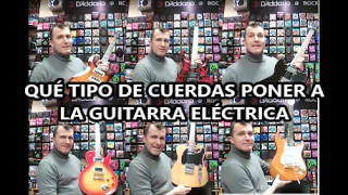 Qué calibre de cuerdas poner a mi guitarra electrica [upl. by Eddie]