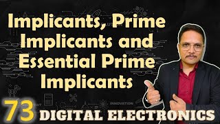 Implicants Prime Implicants and Essential Prime Implicants in Karnaugh Maps [upl. by Babby]