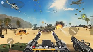 world war tent shooting game  guns fps offline game  Android gameplay [upl. by Seale]