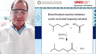 Preparation of Isopentyl Acetate Banana Oil  Dr Abdelouahid Samadi [upl. by Anelliw]