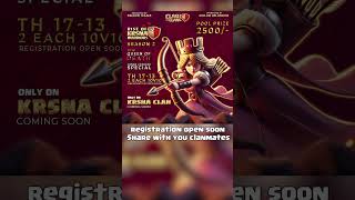 💪 ROKW Season 2 Theme Song clashofclans Krsnaclan giftedbysupercell cocupdates [upl. by Yrocal]