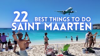 Best Things To Do in Saint Maarten 2024 4K [upl. by Aihcela]