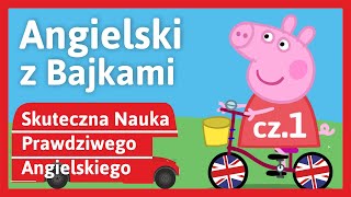 Angielski z Bajkami dla Dzieci  Skuteczna Nauka Języka Angielskiego Świnka Peppa Zakupy 1 [upl. by Nitz]