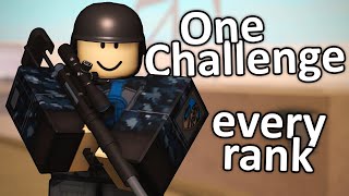 One Challenge for Every Rank in Phantom Forces Part 1 [upl. by Assyla]