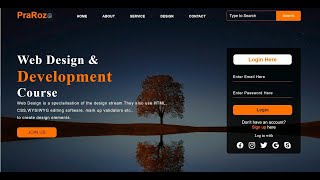 How To Create A Website using HTML amp CSS  StepbyStep Tutorial [upl. by Nelrsa]