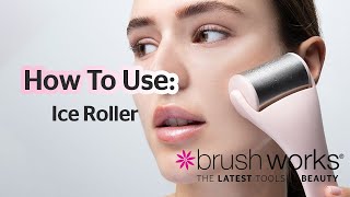 Brushworks Ice Roller  Health Benefits [upl. by Naor738]