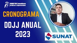 Cronograma para presentar la Declaración Jurada anual del Impuesto a la Renta 2023 Hay grupos 2024 [upl. by Trefler222]