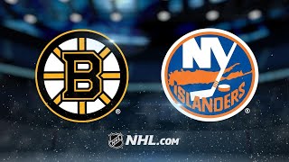 Bergerons hat trick leads Bruins past Islanders 52 [upl. by Egief]