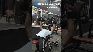 Why 🤔 train chest🏋️💯gym fitness chestworkout gymmotivation motivation gymworkout gymlover [upl. by Vitek644]